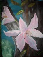Flowers - The Lillies - Acrylic